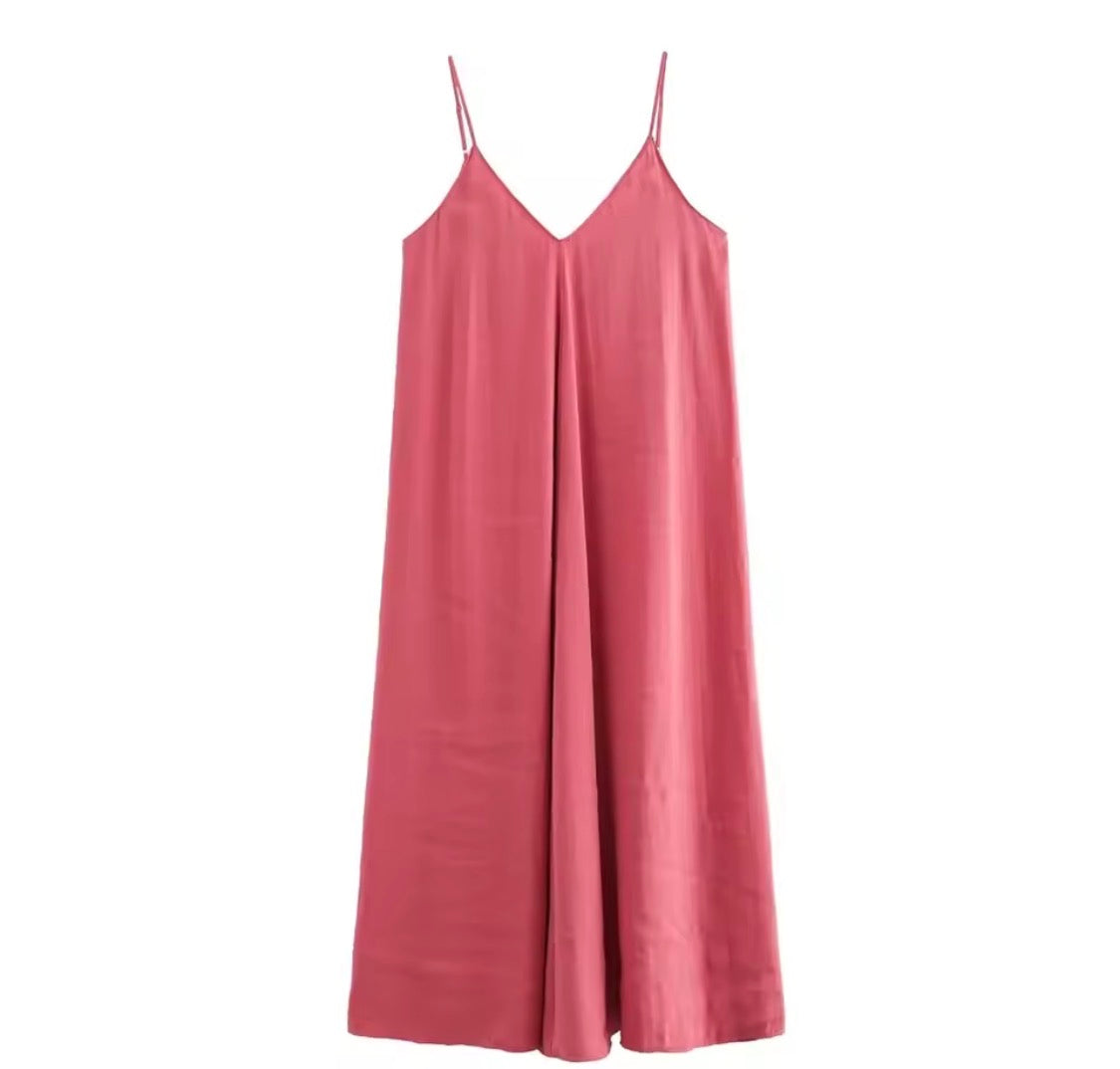 Backless Sculpted Maxi Dress