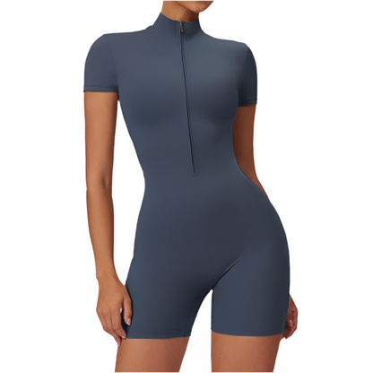 Zipped Sculpting Bodysuit