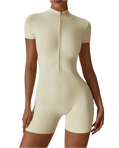 Zipped Sculpting Bodysuit